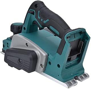 Electric Planer 15000r/min Cordless Electric Hand Planer 21V Li-ion Battery and Charger, for 21V Battery 82mm(31/4in)