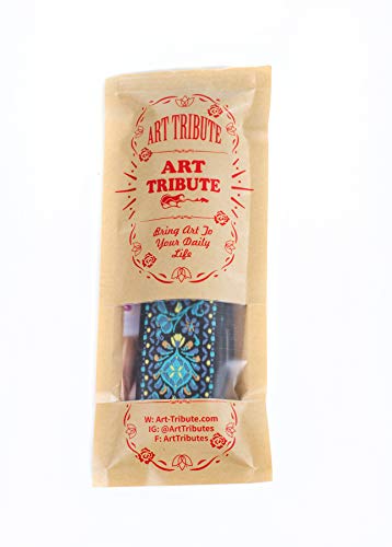 Blue Woven Vintage Camera Strap Belt For All DSLR Camera. Embroidered Elegant Universal DSLR Strap, Floral Pattern Neck Shoulder Camera Strap for Canon, Nikon,Pentax, Sony, Fujifilm and Digital Camera - Image 8