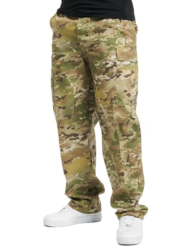 Brandit US Ranger Pants, color: tactical camo, size: M