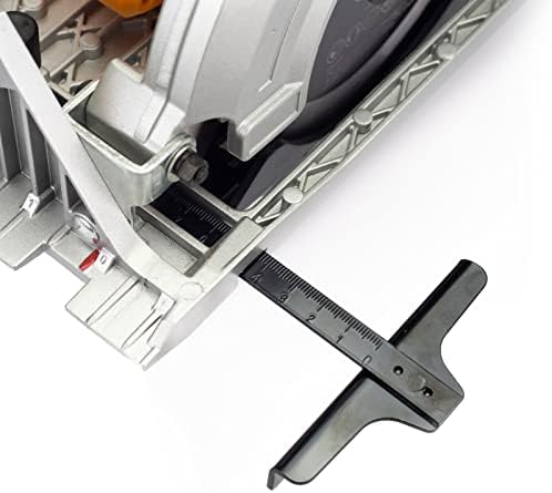 JCB 18v 165mm Cordless Circular Saw Bare Unit, 55mm Max. Cutting Dept, Adjustable Aluminium Base Plate, 3,650rpm for Fast and Accurate Cutting, 3 Year Warranty