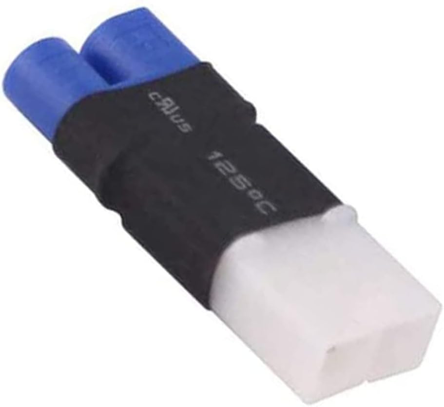 2Pairs EC3 to Tamiya Connector Female Male Adapter with 14AWG 5CM Gauge Wire RC Lipo Battery Connectors Converter Adapter image 3