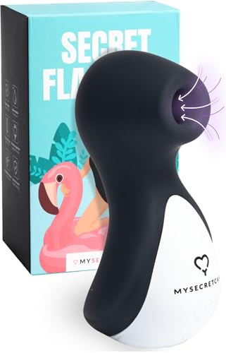 MySecretCase Succhia Clitoride per Squirt Stimolatore Clitoride Femminile con 10 Modalità Suzione Silenzioso Silicone Vibratoreper Donna Professionale Sexytoysys Donna Impermeabile