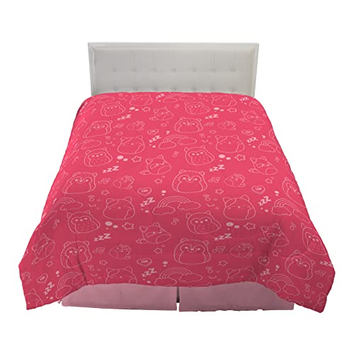 Image of Squishmallows Bedding Super Soft Microfiber Reversible Comforter, Full, (Official Licensed Product) By Franco