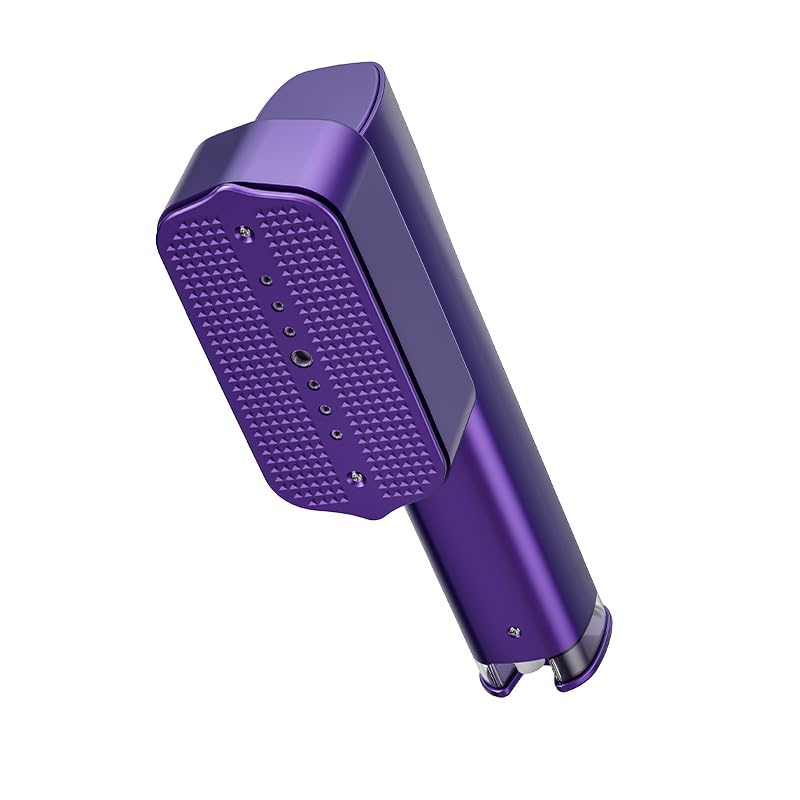 Plancha Vertical Vapor, 1200W Steamer Portátil de Mano 2 en 1 Vaporizador de Mano para Horizontal y Vertical Calentamiento Rápido Plancha De Vapor De Mano Giratoria 180° Elimina Arrugas