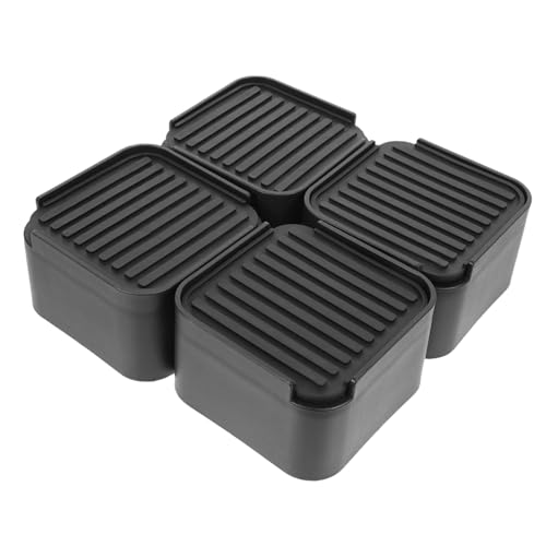 Ciieeo 1 Set Adjustable Furniture Risers Heavy Duty Bed and Couch Elevators for Safe Stability Non Slip Pads for Home and Hotels Pack