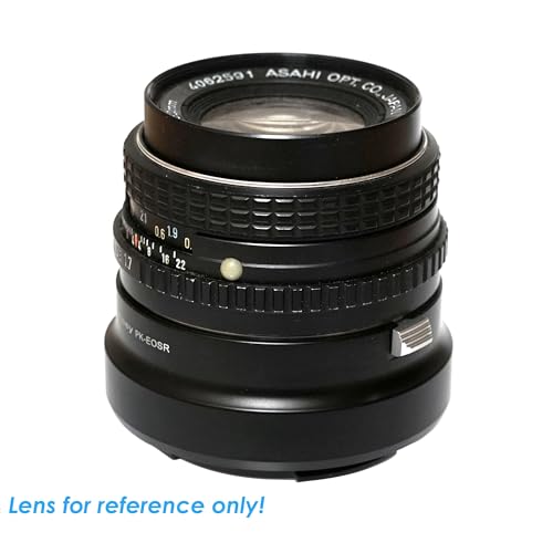 Image of Fotasy Pentax Pk Lens to Canon Eos R Mirrorless Camera Adapter,Black