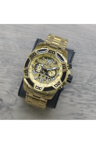 Invicta Men's 25852 Pro Diver Analog Display Quartz Gold Watch - image 3