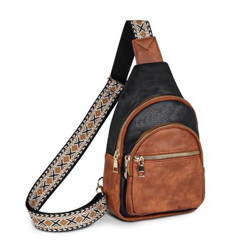 Relang Leather Sling Bag for Women - Crossbody