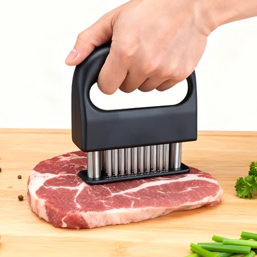 Meat Tenderizer Tool 48 Stainless Steel Needle Blades