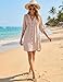 BMJL Women Beach Cover Ups Beachwear Bathing Suit Coverups Swimwear Bikini Swimsuit Cover Up 2026 (Small, Beige)
