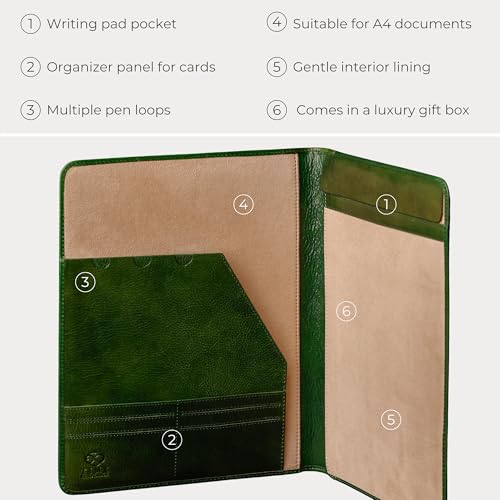 Portadocumentos de piel tamaño tablet y maletín pequeño ejecutivo 6