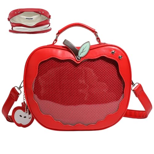 Ita Bag rouge sac à main bandoulière japonais Kawaii pour pin display de cosplay