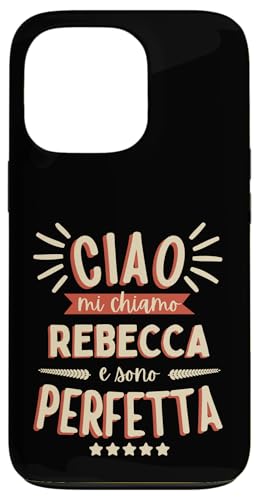 Rebecca Idea Regalo Personalizzata Amica Nome Divertente �X�}�z�P�[�X iPhone 13 Pro �p