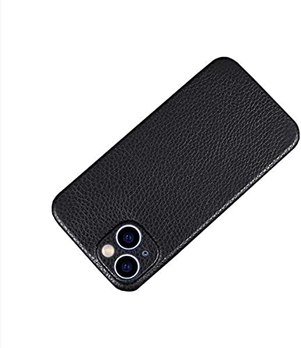 Étui iPhone 14 en cuir véritable premium avec double protection totale