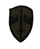 MILITARY ASSISTANCE COMMAND VIETNAM MACV SHIELD Shoulder Patch - Olive Drab - Veteran Owned Business.
