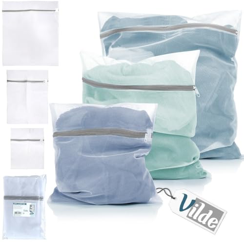 Lot de 3 sacs à linge avec fermeture éclair