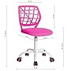 Beltom® Sedia ergonomica da scrivania cameretta Computer casa Studio Ufficio Studenti Adolescenti, Ideale per Bambini. Regolabile in Altezza e Girevole a 360° - Rosa