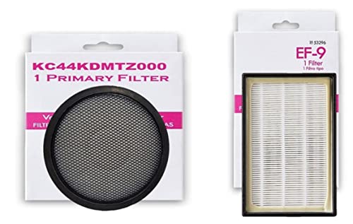 Filtre Kenmore résout baisse aspiration | Modèles EF-9 53296 40195