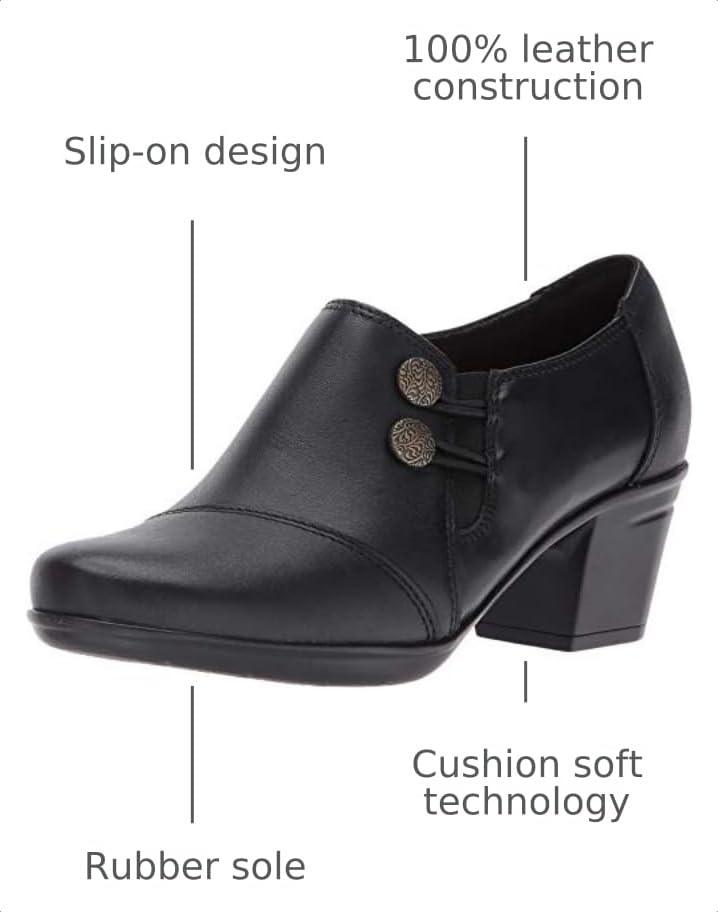 Image of Clarks Women's Emslie Warren Zipper Ankle Boot