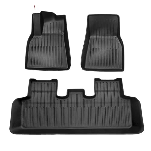 Tapis de sol Tesla Modèle Y 2020-2023 imperméables et antidérapants
