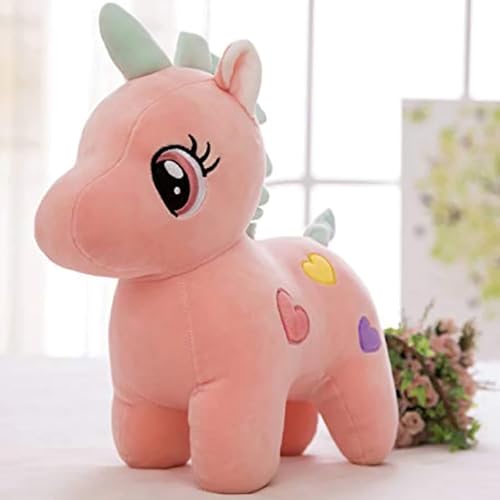 Image of Pink Unicorn 25cm - Soft Toys Plush Stuffed Toy for Kids & Girlfriend, Soft Toy for Kids - Birthday Gift for Girls, Plush Toy Big Cuddly Hugging Bear, Gifts for Valentine's Day