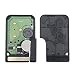 Heart Horse 2pc Botones 433MHz Carcasa remota para Llave de Coche con...
