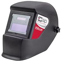 SIP METEOR 2000 Welding Helmet Auto Darkening True Colour HD Solar Powered Headshield Fixed 11 Shade