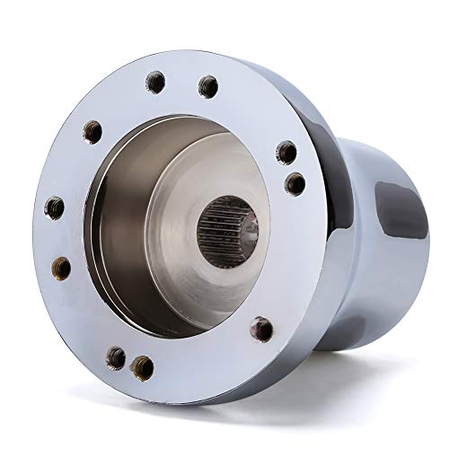 10L0L Golf Cart Steering Wheel Or Adapter, Fits Most Golf Cart Ezgo Club Car Yamaha (Steering Wheel Adapter For Club Car Ds-White) #TOP3