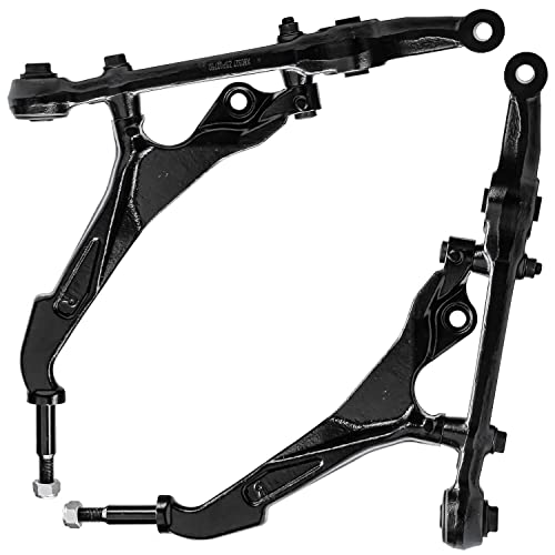 Image of Detroit Axle - 12pc Front End Suspension Kit for Honda Civic Del Sol Acura Integra, 2 Lower Control Arms 2 Lower Ball Joints 2 Upper Control Arms w /Ball Joints 4 Inner & Outer Tie Rods 2 Sway Bars