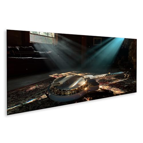 Tableau sur toile Banjo rêveur décoration murale salon premium
