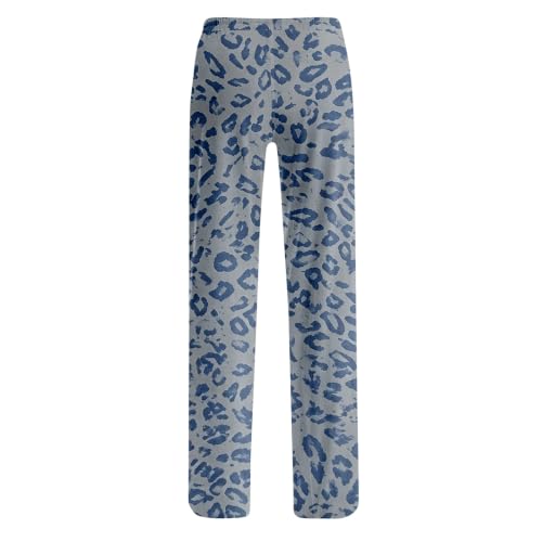 Leopard Pants Women Comfy Casual Cheetah Pajama Pants Cute Fall Pajamas - image 4