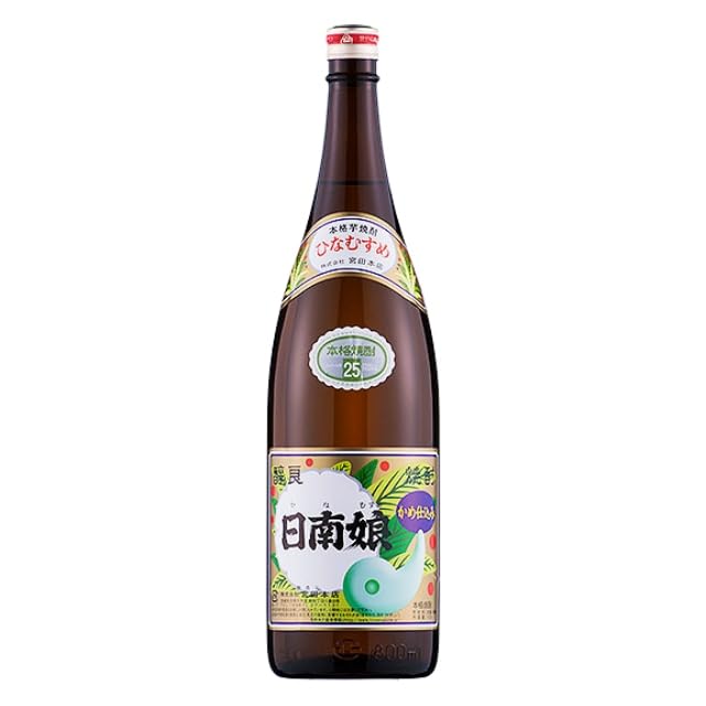 Amazon.co.jp: 手づくり甕仕込み 日南娘(ひなむすめ) 25度 白麹 1800ml