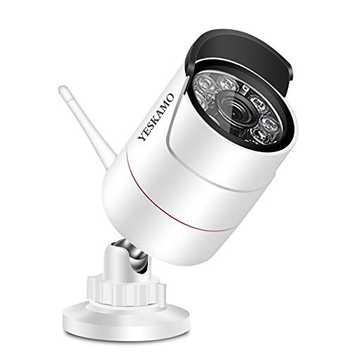 YESKAMO 防犯カメラ 屋外 ワイヤレス 300万画素 増設用 単独使用不可 ネットワークカメラ 監視カメラ ハイビョン 暗視撮影 ナイトビジョン IP66防水防塵 動体検知 屋内外対応 3.0.5.0以上の録画機バージョンに適用
