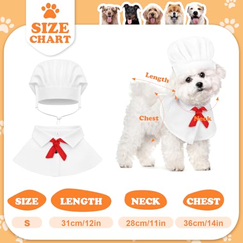 Disfraz Chef para Perro Pequeño Abbylike miniatura 2