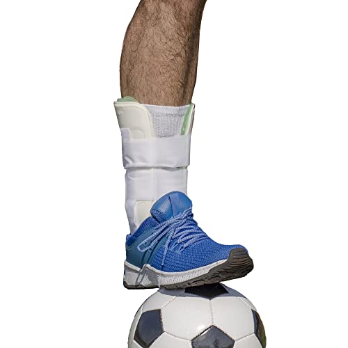 Brace Direct Air Ankle Stirrup Brace & Splint-Stabilize Ankle for Sprains Grade I,II,III, Strains, Chronic Ankle Instability & Injury Protection