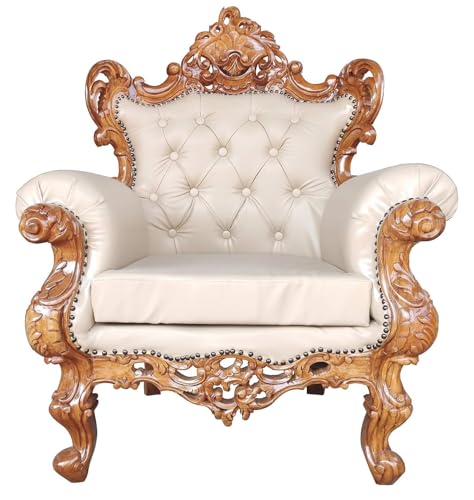 Image of Royal Carved Wooden Sofa Set | 3+1+1 Seater | Antique with Button Tufted Velvet Upholstery | Victorian Style Living Room Furniture Tufted Sofa Set Grey 3-Piece (Design 8)