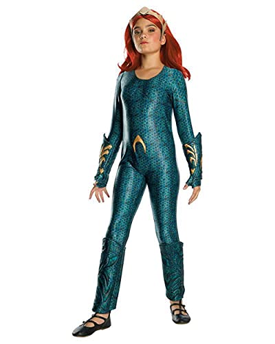 Disfraz infantil deluxe de Mera de Aquaman miniatura 1
