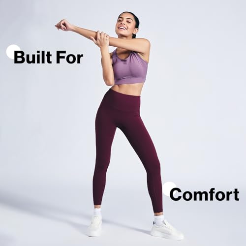 Image of NYKD (NYK904 Ultimate High Impact Non Wired & Padded Sports Bra for Women | Bounce Control with Quick Dry Formula & Multiway Straps | Ideal for Gym, Workout & Yoga