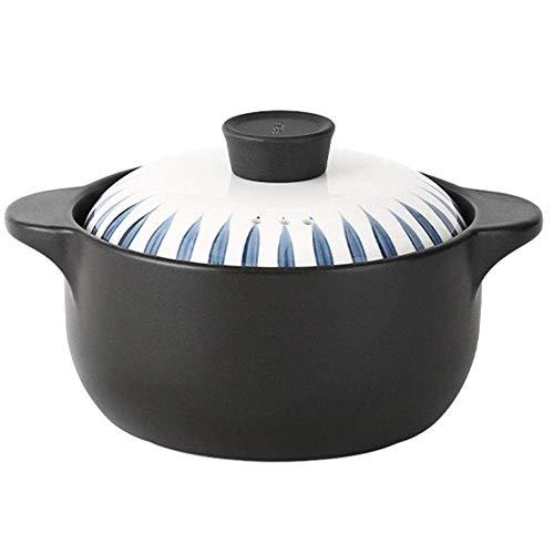 Terakotowy garnek do zapiekanek, gliniany garnek do zapiekanek, terakota, garnek do gulaszu, ceramiczny garnek do gotowania z gliny, trwały i wydajny, energooszczędny, ulepszony odżywianie