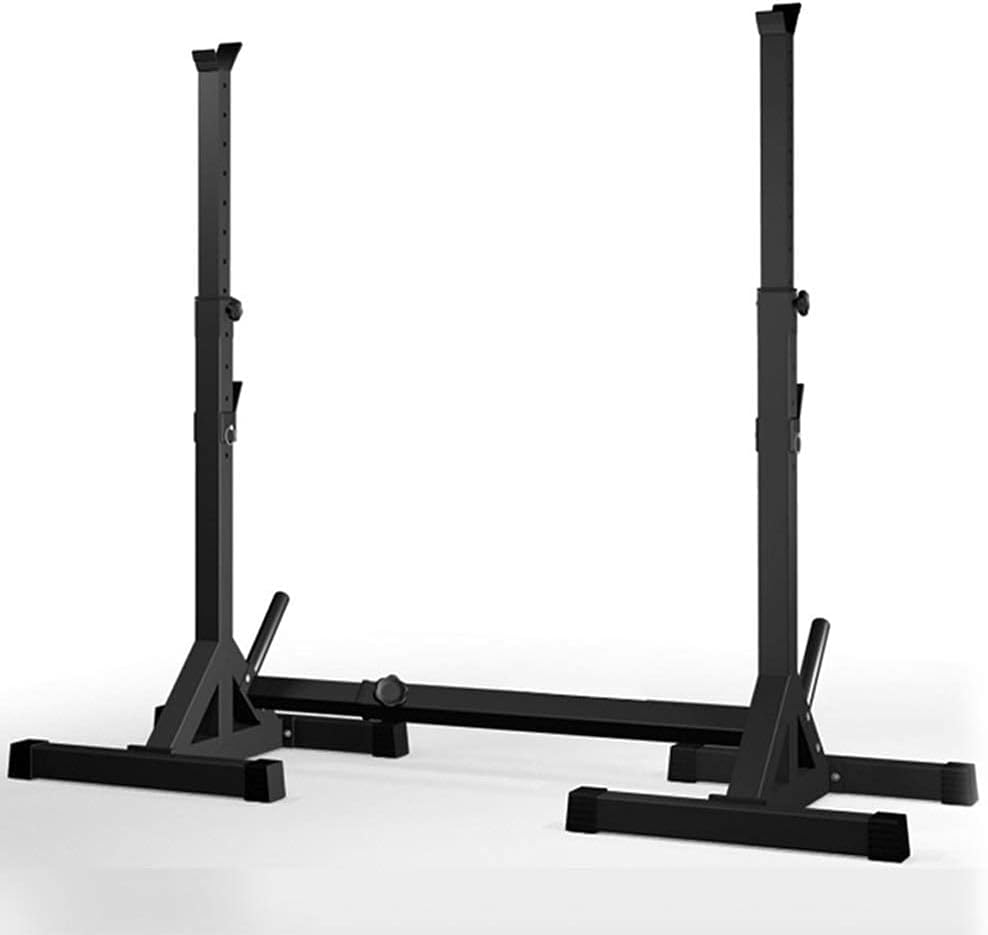調節可能なスクワットラック バーベルラック ベンチプレスラック 家庭