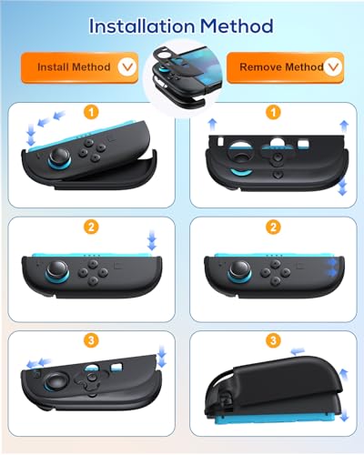 Image of WAXITY Dockable Protective Case for Nintendo Switch 2-Black