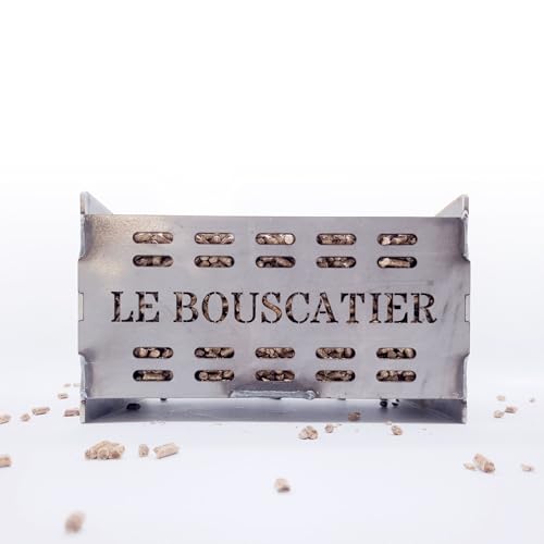 Panier bruleur à Granulés pour Poêle, Insert et cheminée en Acier Haute Résistance 30 cm, Combustion Optimisée, Allumage Facile, Chauffage Économique Fabrication française
