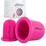 ✅ 𝐄𝐅𝐄𝐂𝐓𝐎 𝐑Á𝐏𝐈𝐃𝐎: Una piel hermosa en pocas semanas. El juego de ventosas consta de 2 tazas. Ideal para todo el cuerpo.