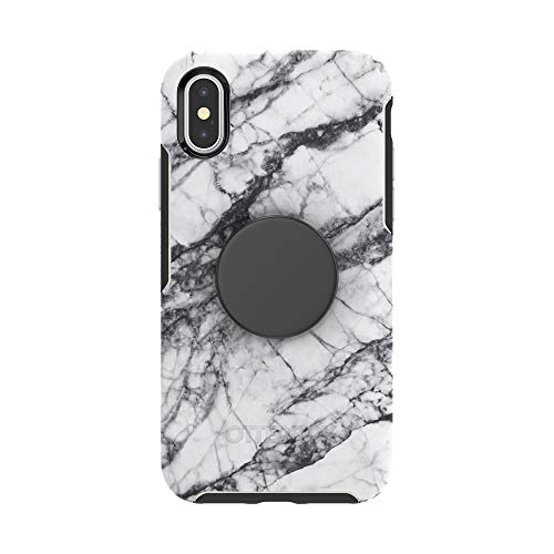 Coque iPhone X et XS OtterBox Symmetry White Marble coque de protection robuste