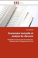 Grammaire Textuelle Et Analyse Du Discours 6131519722 Book Cover