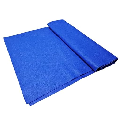 Jtnohx Fieltro Azul,Tela de Fieltro Para Manualidades, Hojas de Tela Suave Para Proyectos de Arte y Costura 1.4mm de Grosor 91x135CM Flexible | Ya disponible en tu tienda friki favorita! En mundofriki.es!