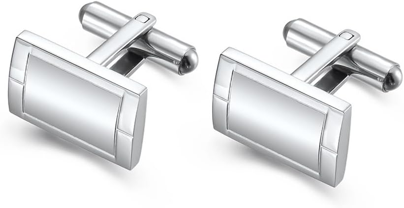 Curved Line Men's Gentleman Cufflinks French Business Suit Cufflinks Accessories