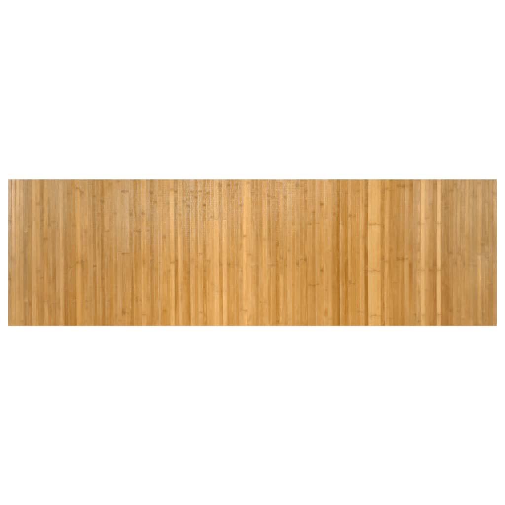 Tapis de chambre 60x200 cm VidaXL en bambou naturel rectangulaire pour intérieur design