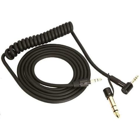 Sqrmekoko Replacement Extension Aux Auxiliary Audio Cord Cable Wire for Beats by Dr Dre Pro/Detox Edition Headphones(Black) Cover