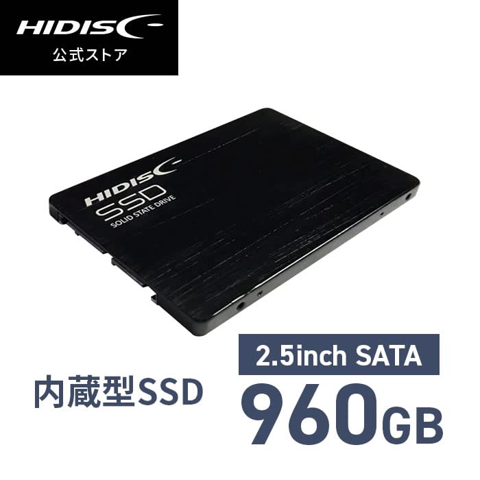 Amazon.co.jp: HIDISC Internal SSD 960GB 2.5inch SATA Solid State